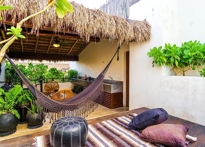 Appartement Jungle Luxury In Private Residential Area & Stunning Rooftop By Stella Tulum