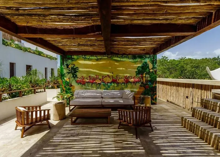 Jungle Luxury In Private Residential Area & Stunning Rooftop By Stella * Tulum