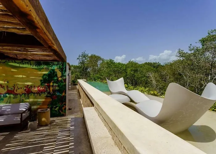 Jungle Luxury In Private Residential Area & Stunning Rooftop By Stella Appartement Tulum