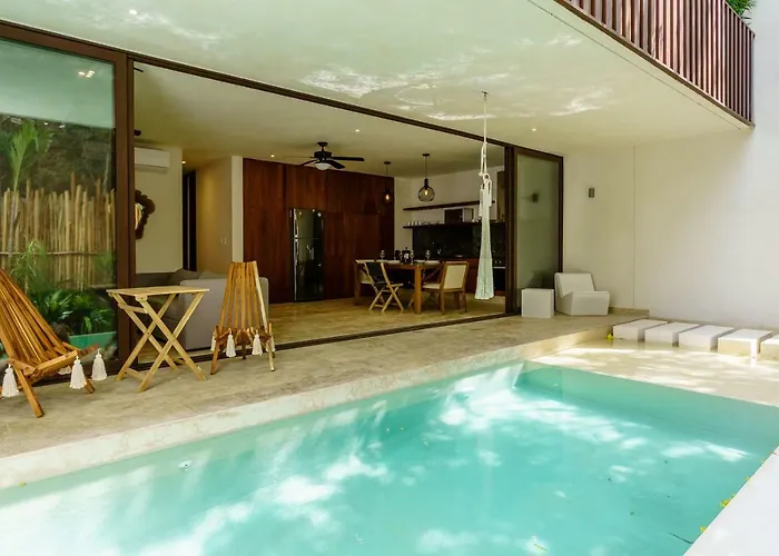 Jungle Luxury In Private Residential Area & Stunning Rooftop By Stella * Tulum